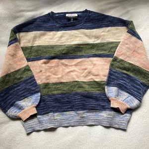 Striped sweater size 22